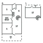 아파트 2 Bedroom In